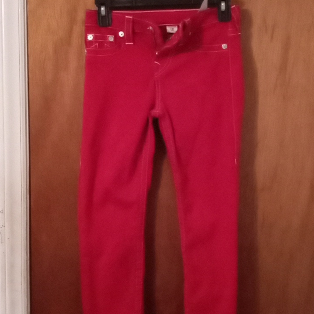 Lady or young girl pants Red size 25